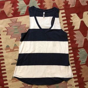 Striped tank top